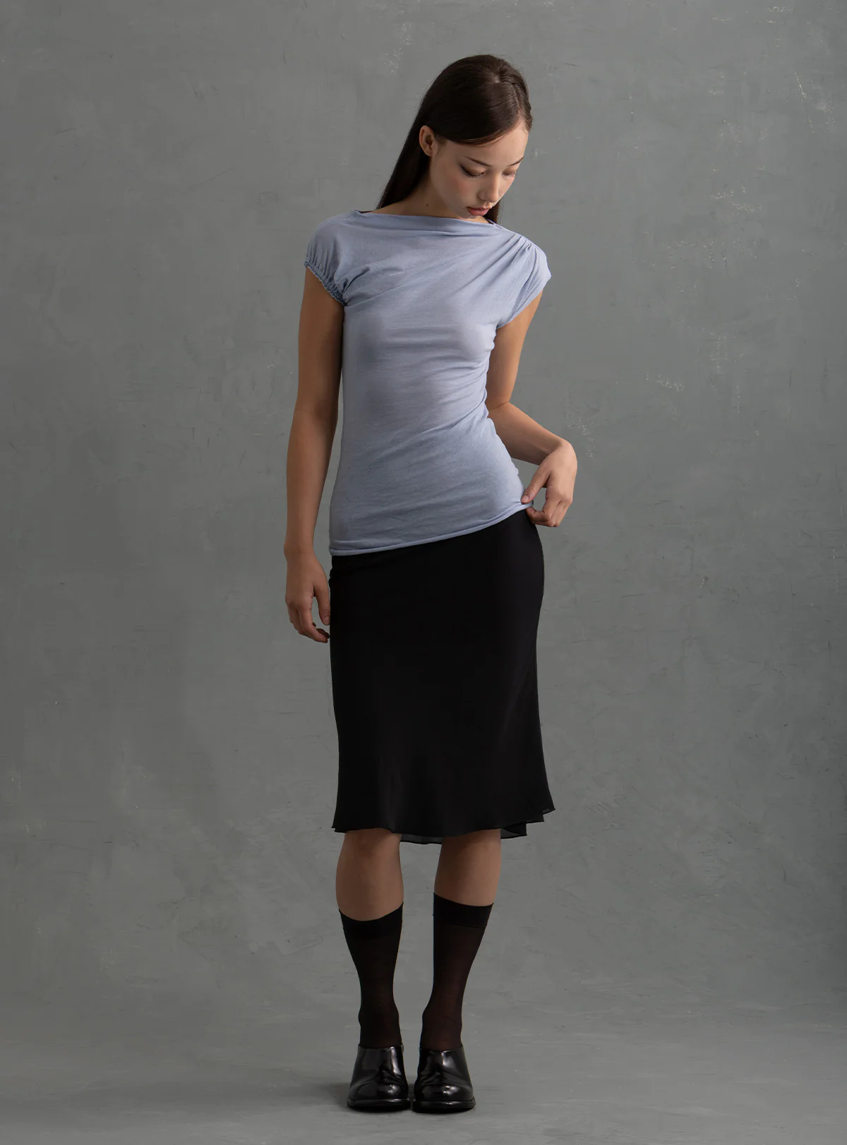 Mochi Top Light Blue - Image 3