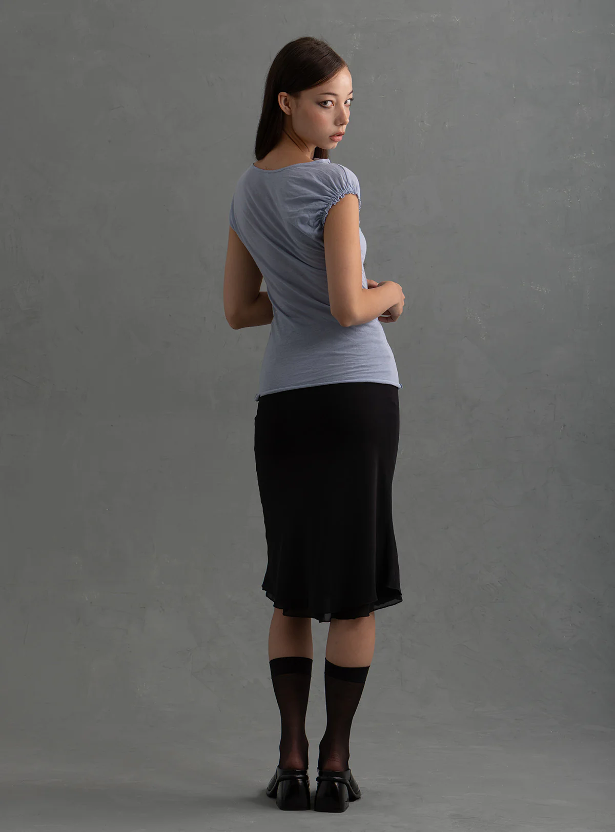 Mochi Top Light Blue - Image 5