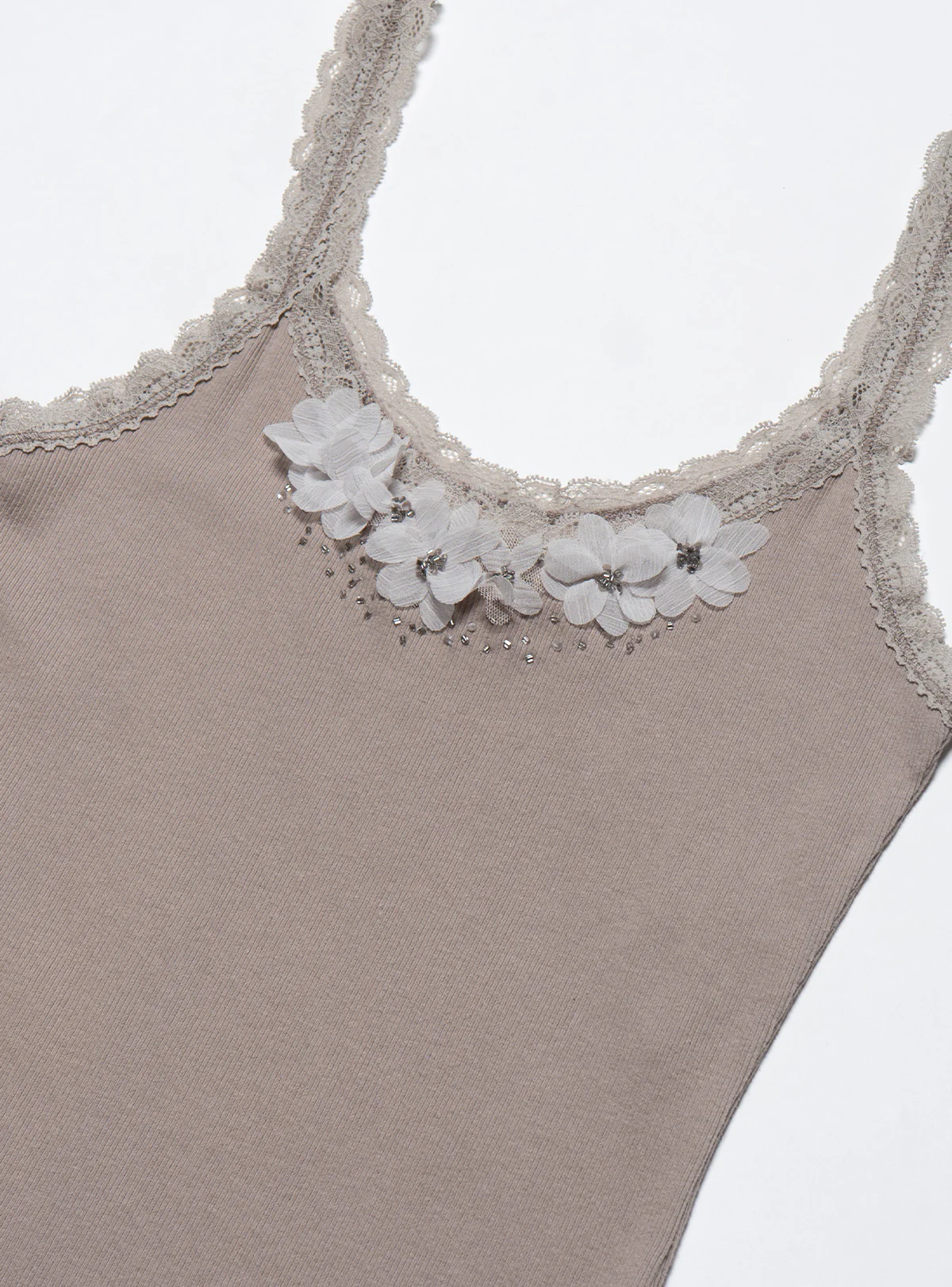 Vintage Abercrombie & Fitch Flower Tank - Image 2
