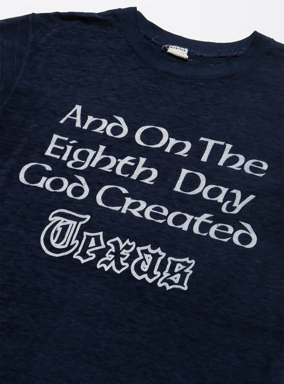 Vintage And On The Eighth Day God Created Texas Tee - Image 2