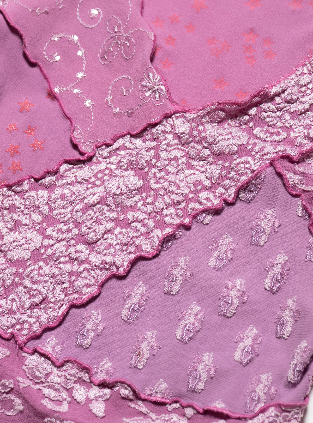 Vintage Ann Ferriday Patchwork Top - Image 2