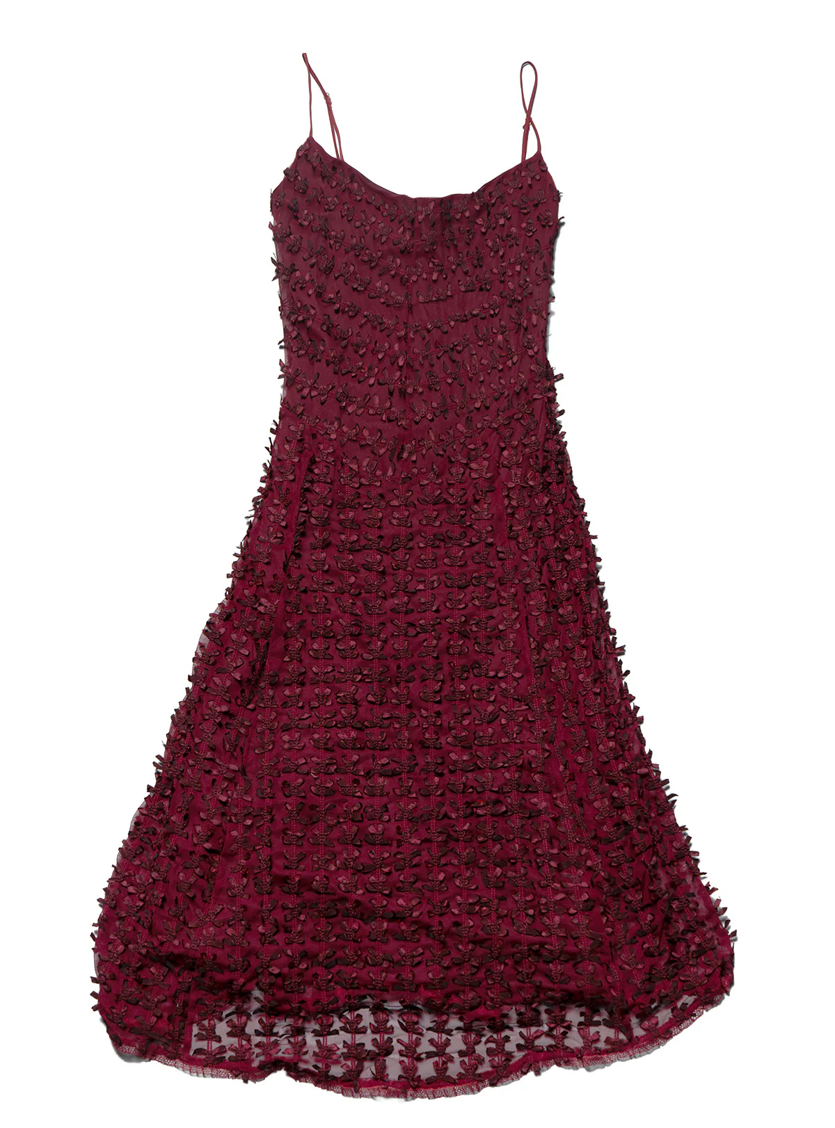 Vintage Burgundy Betsy Johnson Dress