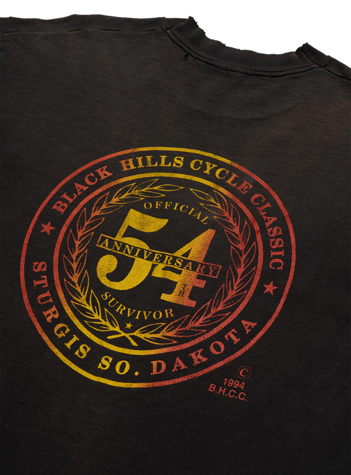 Vintage Black Hills Cycle Classic 1994 Tee - Image 6