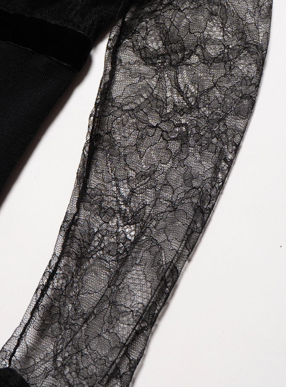 Vintage Blumarine Black lace Rose Sweater - Image 3