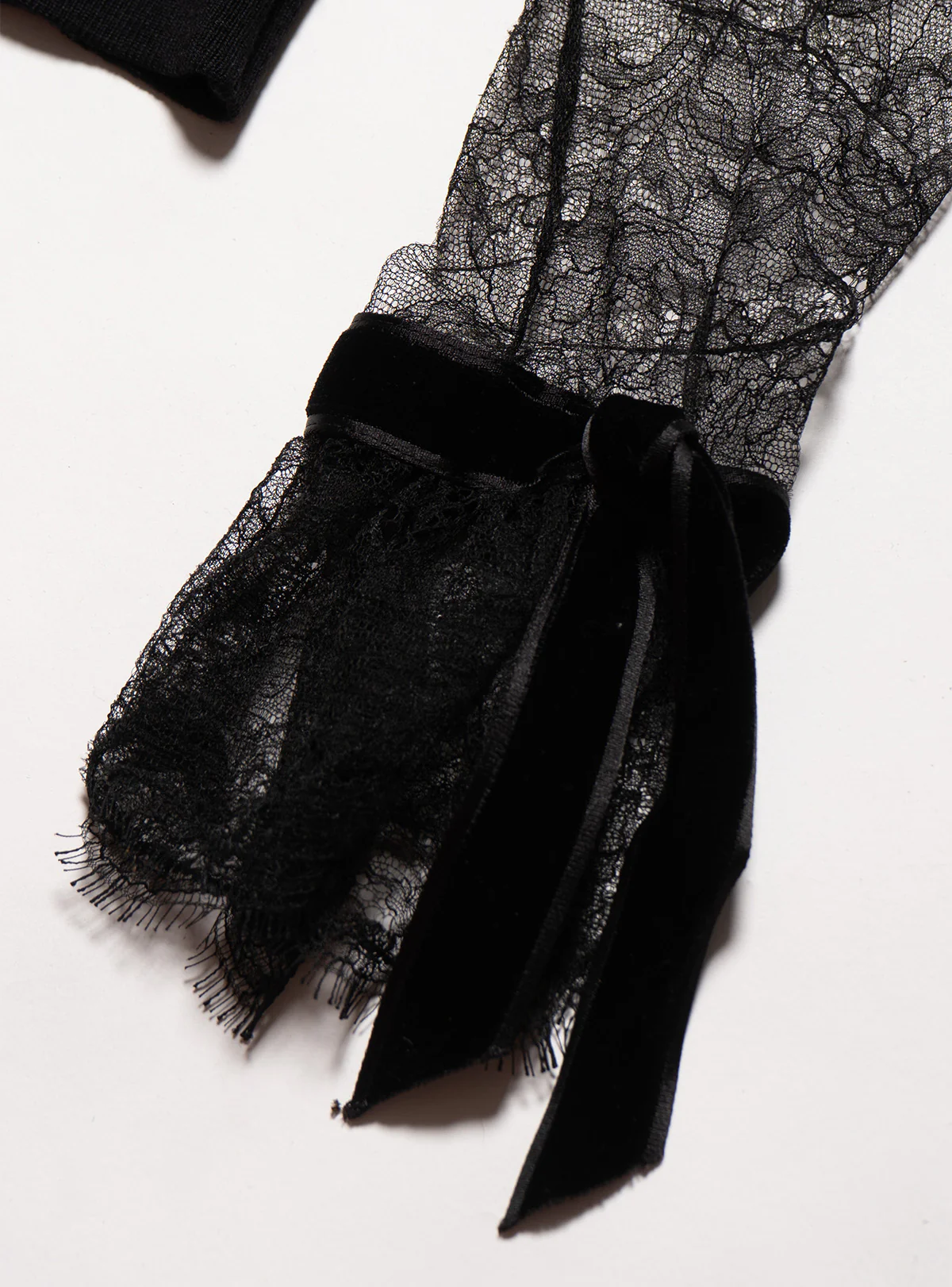 Vintage Blumarine Black lace Rose Sweater - Image 4