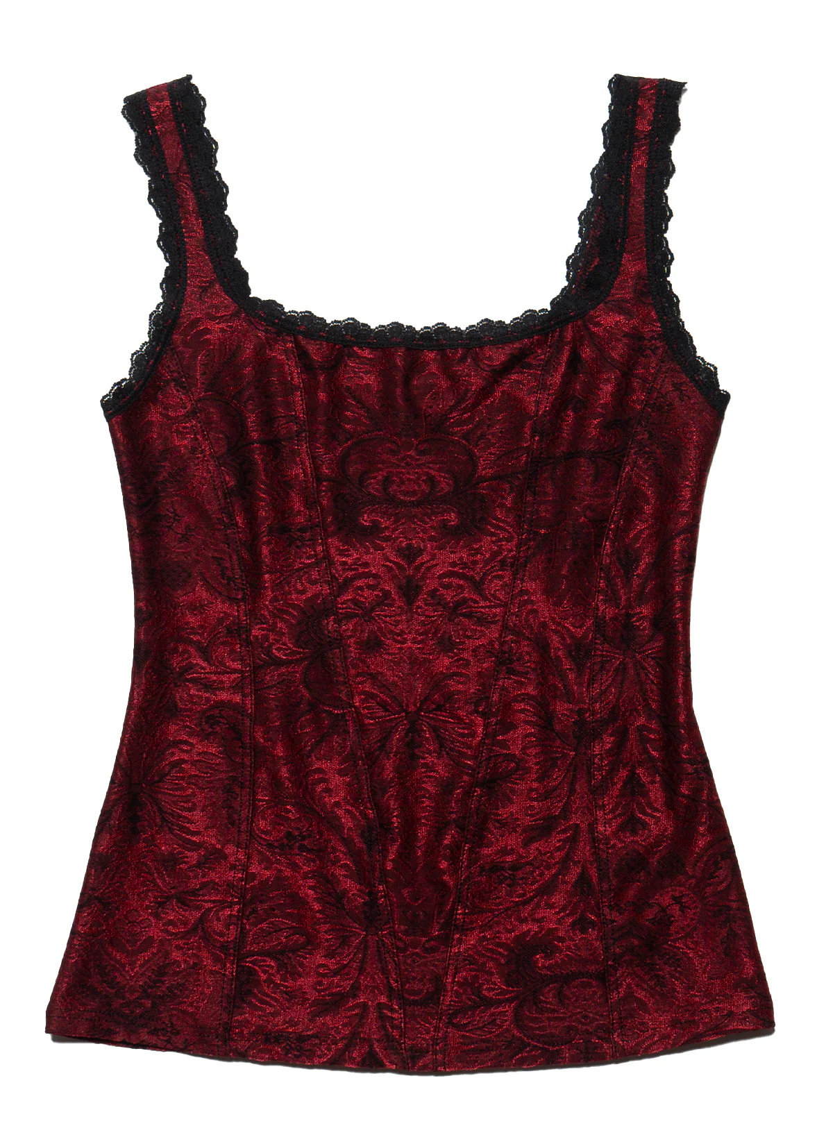 Vintage Caché Red Velvet Top