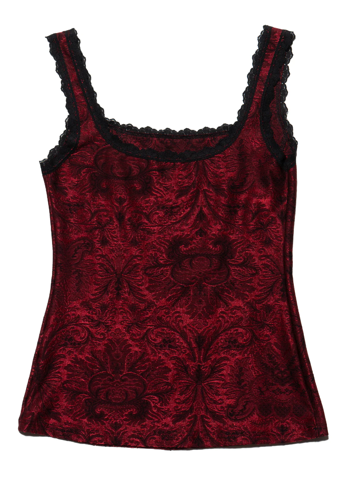 Vintage Caché Red Velvet Top - Image 4