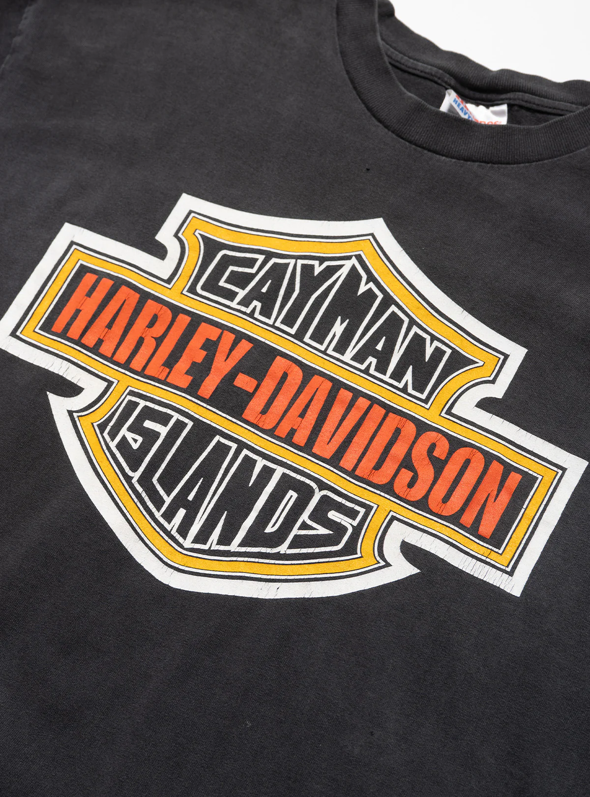 Vintage Cayman Islands Harley Davidson Tee - Image 2