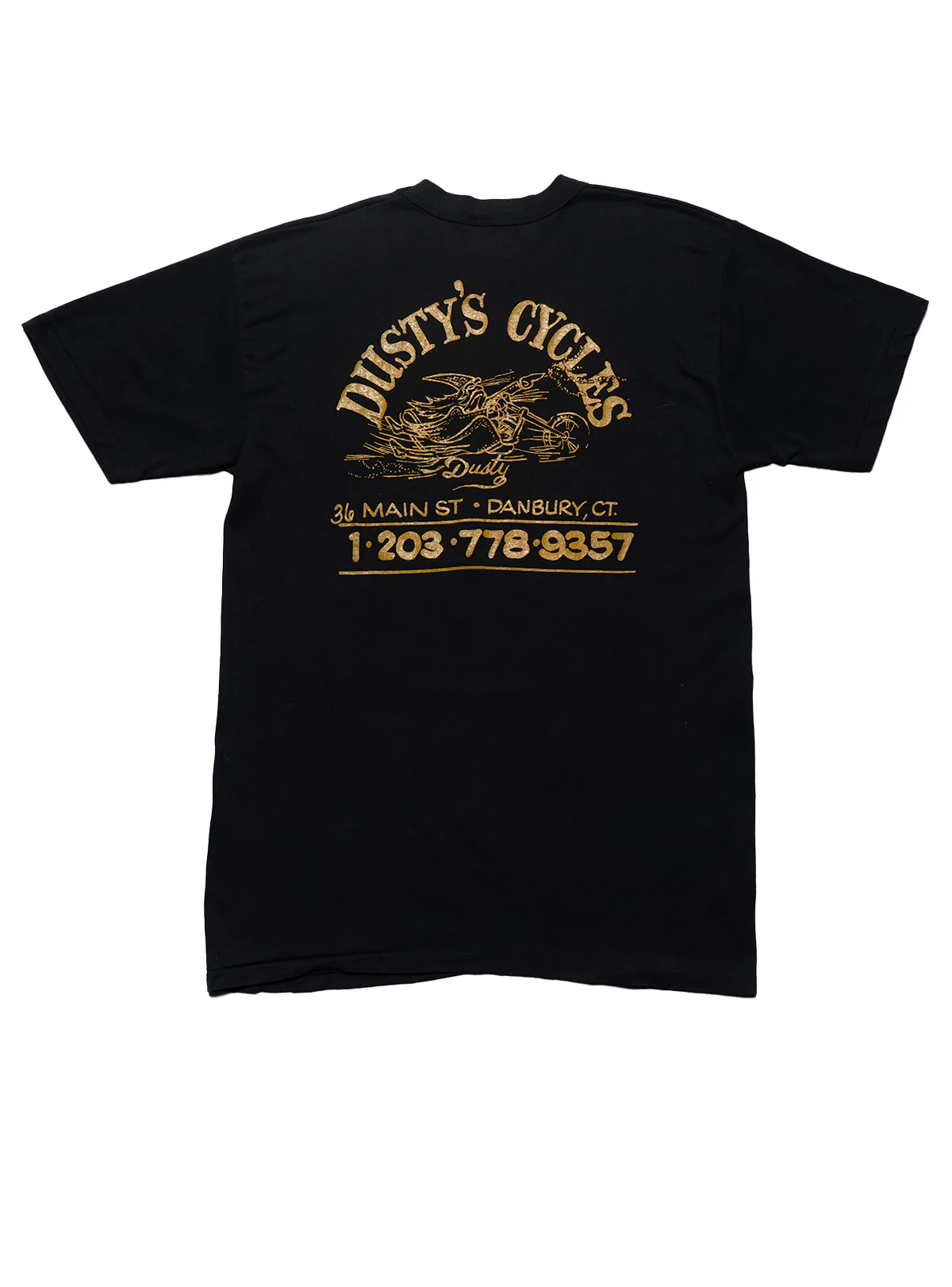 Vintage Die Yuppie Scum - Dusty's Cycles Tee - Image 4