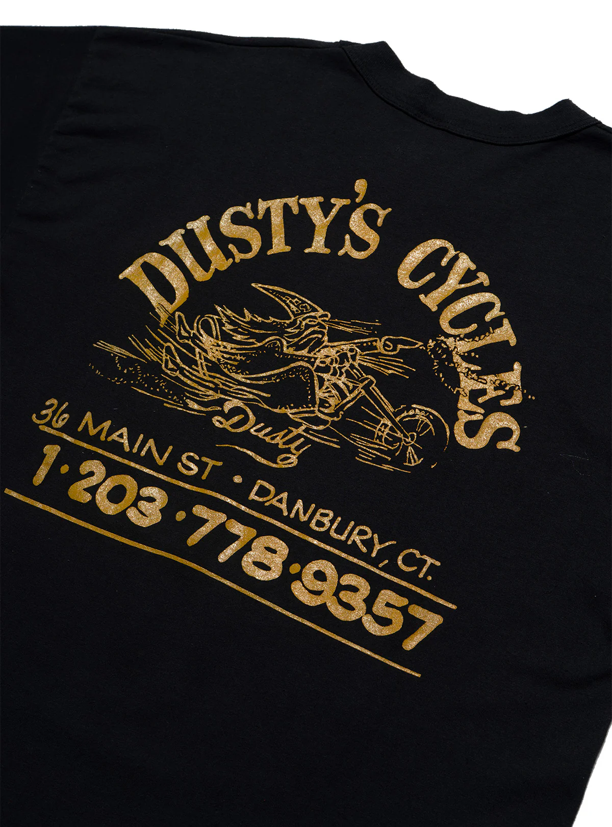 Vintage Die Yuppie Scum - Dusty's Cycles Tee - Image 5
