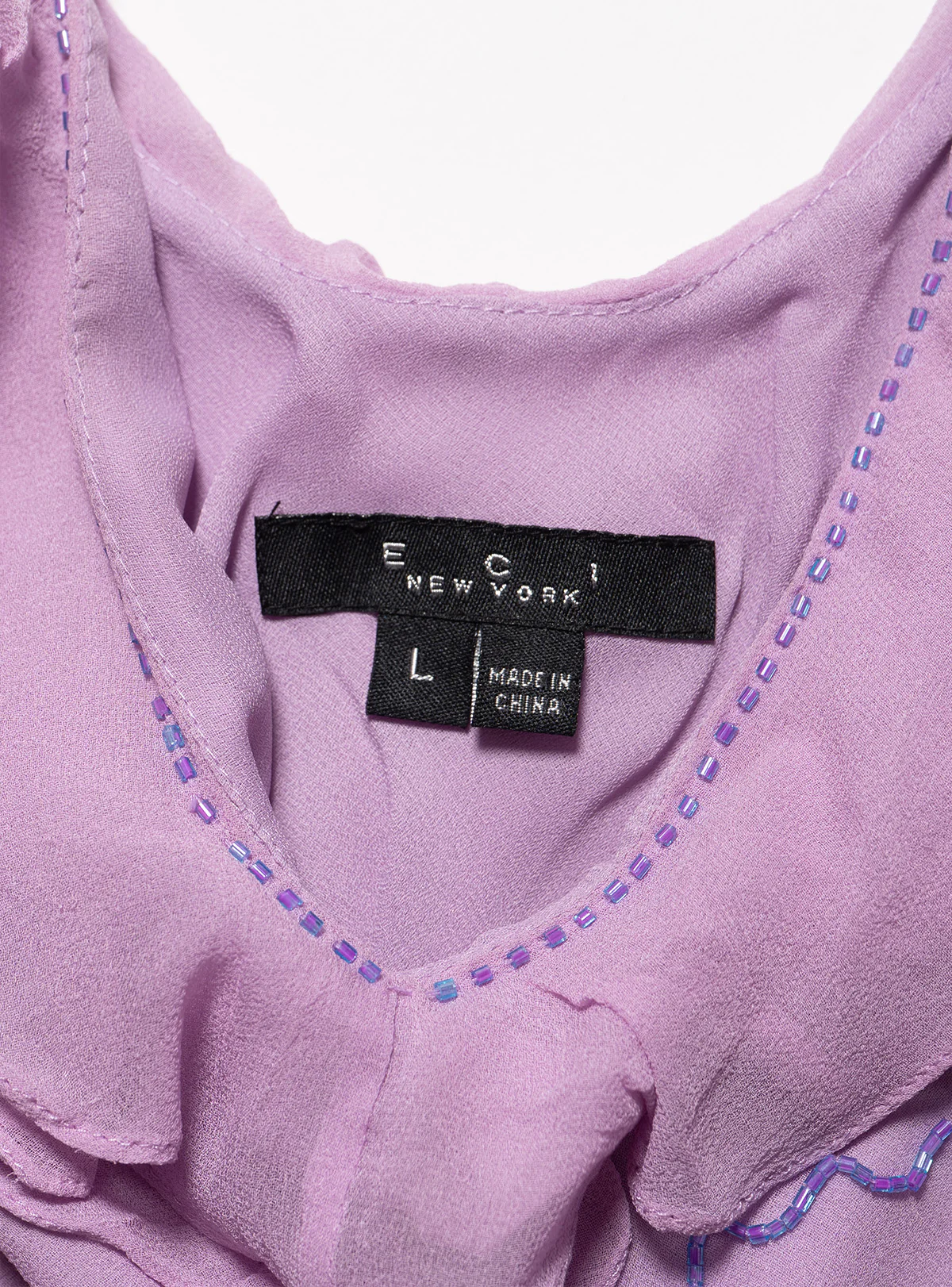 Vintage ECI Whimisical Lavender Tank - Image 3