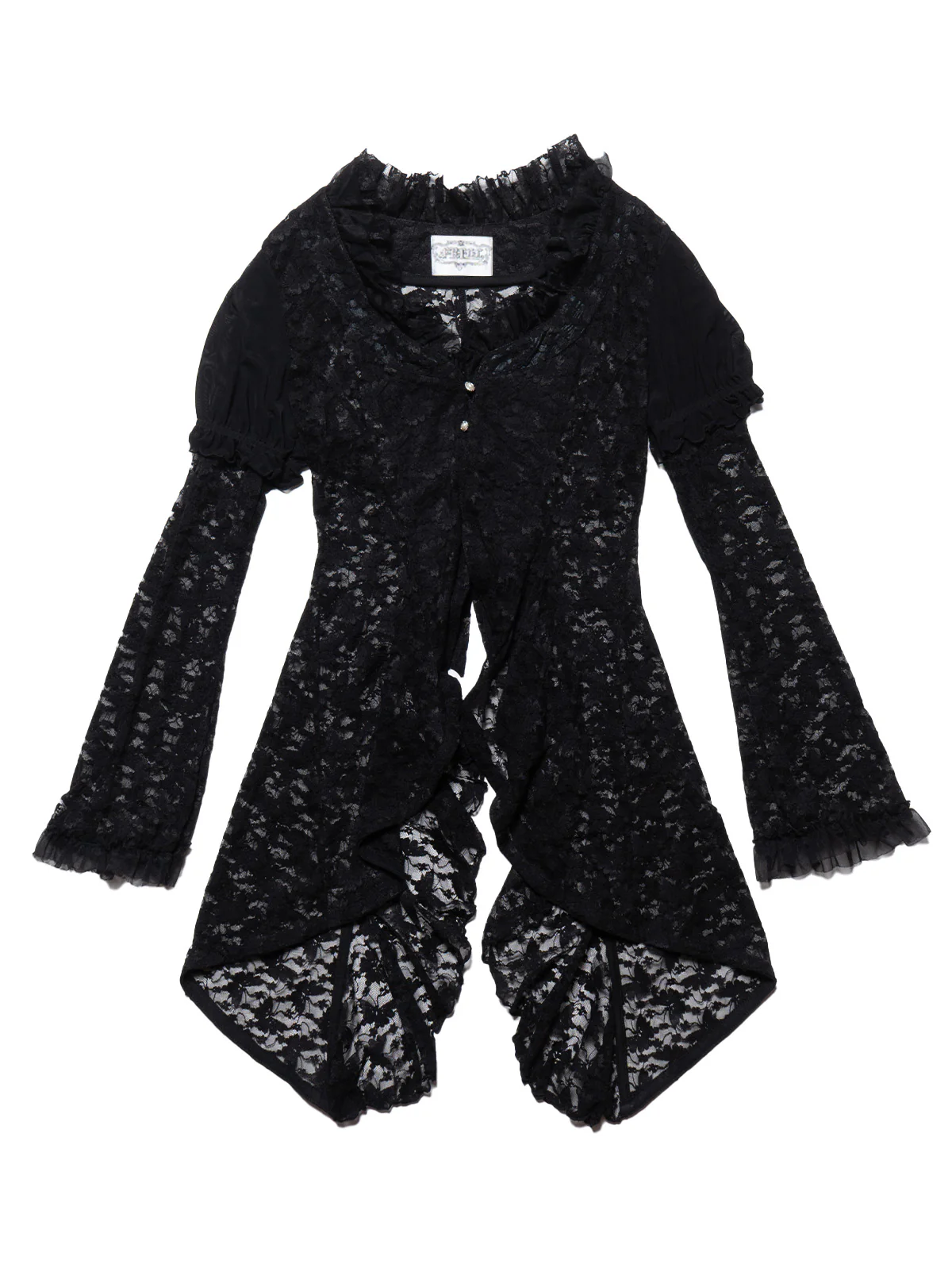 Vintage Frill by h.naoto Bolero Lace Cardigan