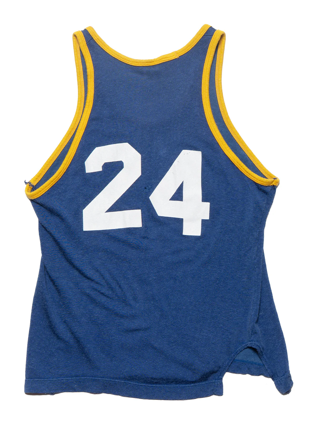 Vintage Garfield Baptist Church Trojans Basketball Jersey - Image 4