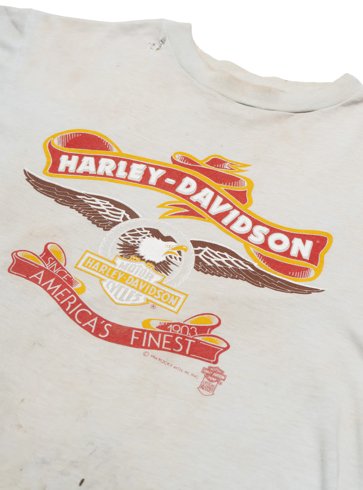 Vintage Harley Davidson America's Finest Tee - Image 2