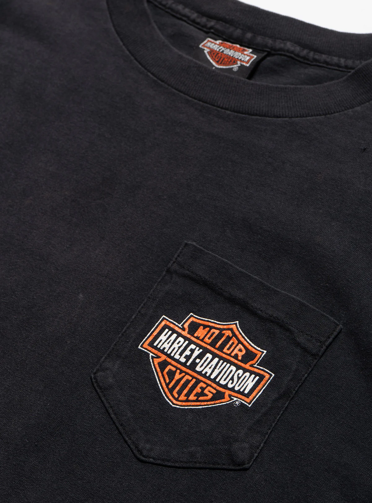 Vintage Harley Davidson Lake Shore Waukegan IL Tee - Image 2