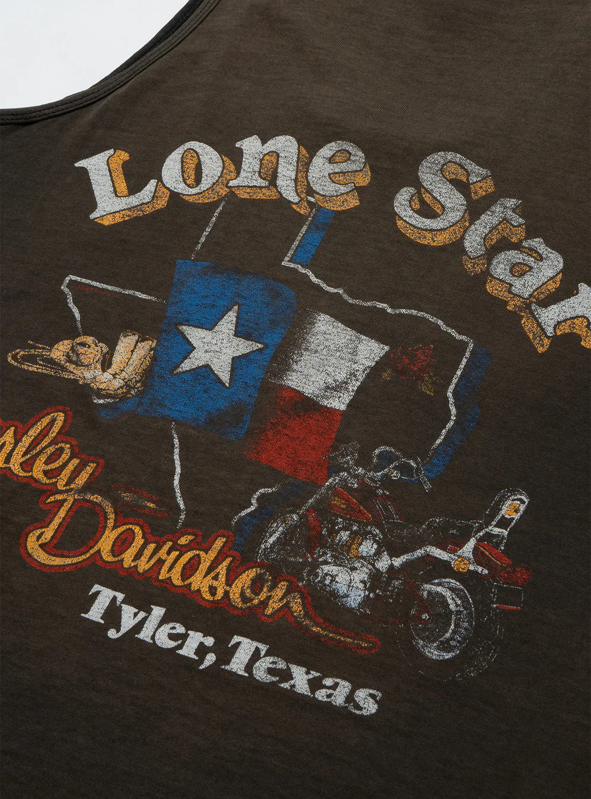 Vintage Harley Davidson Lone Star Tank - Image 4