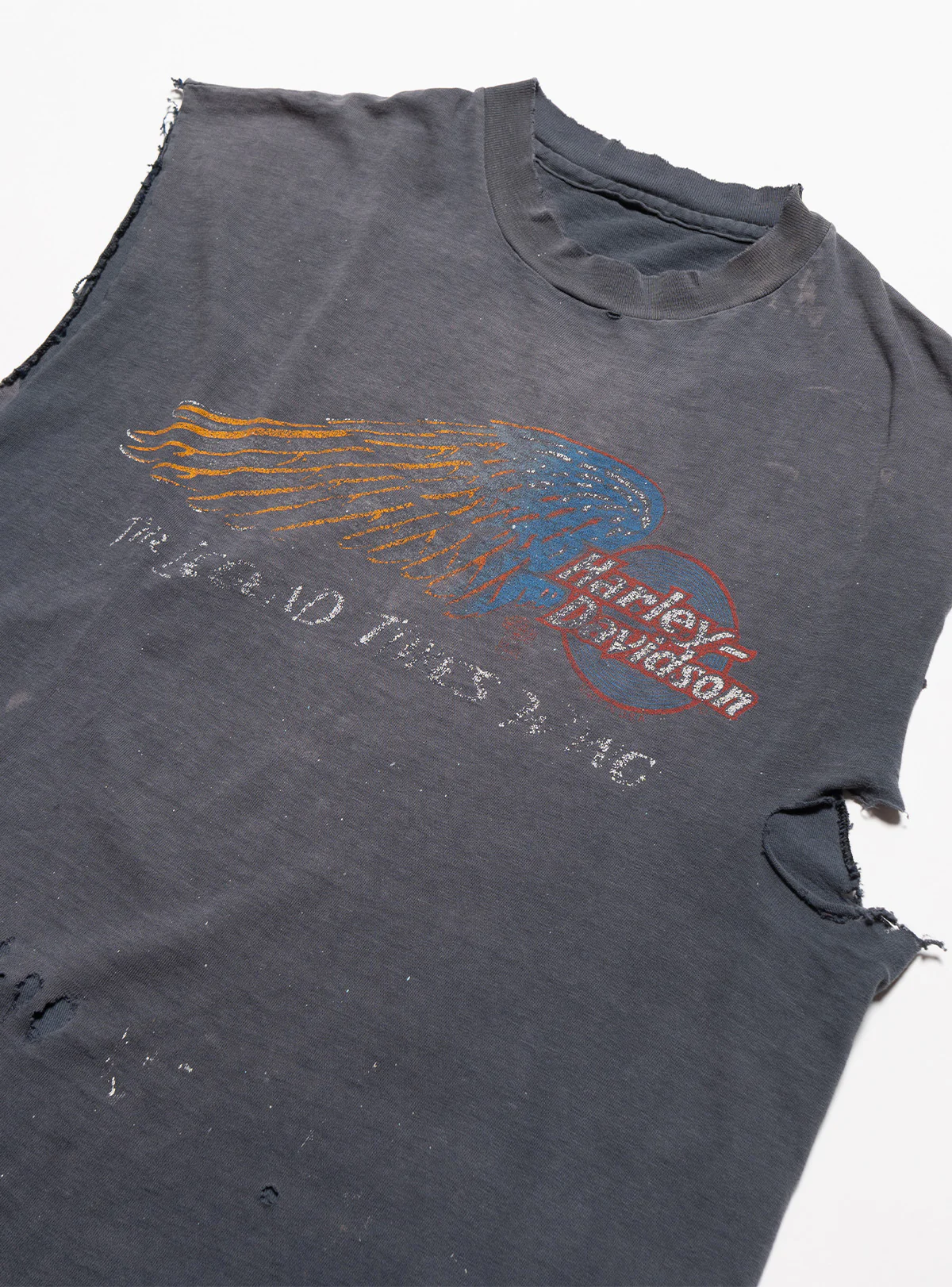 Vintage Harley Las Vegas Sleeveless Tee - Image 2