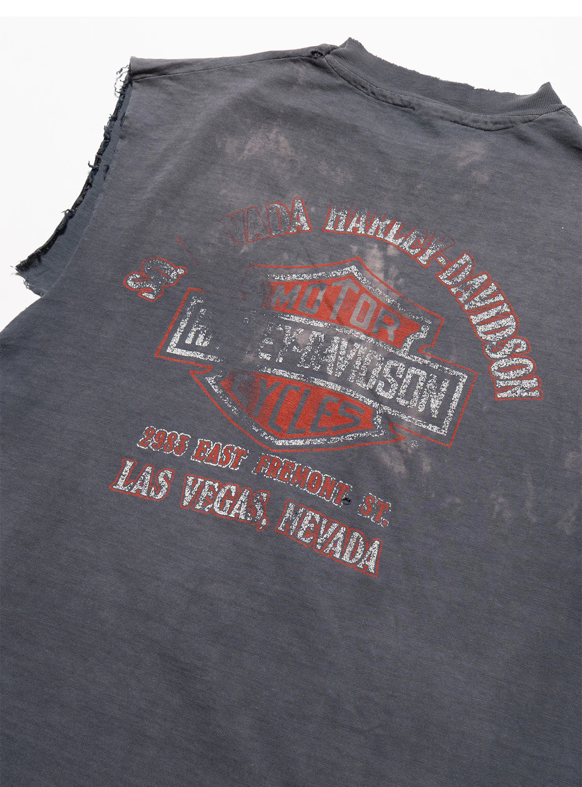 Vintage Harley Las Vegas Sleeveless Tee - Image 5