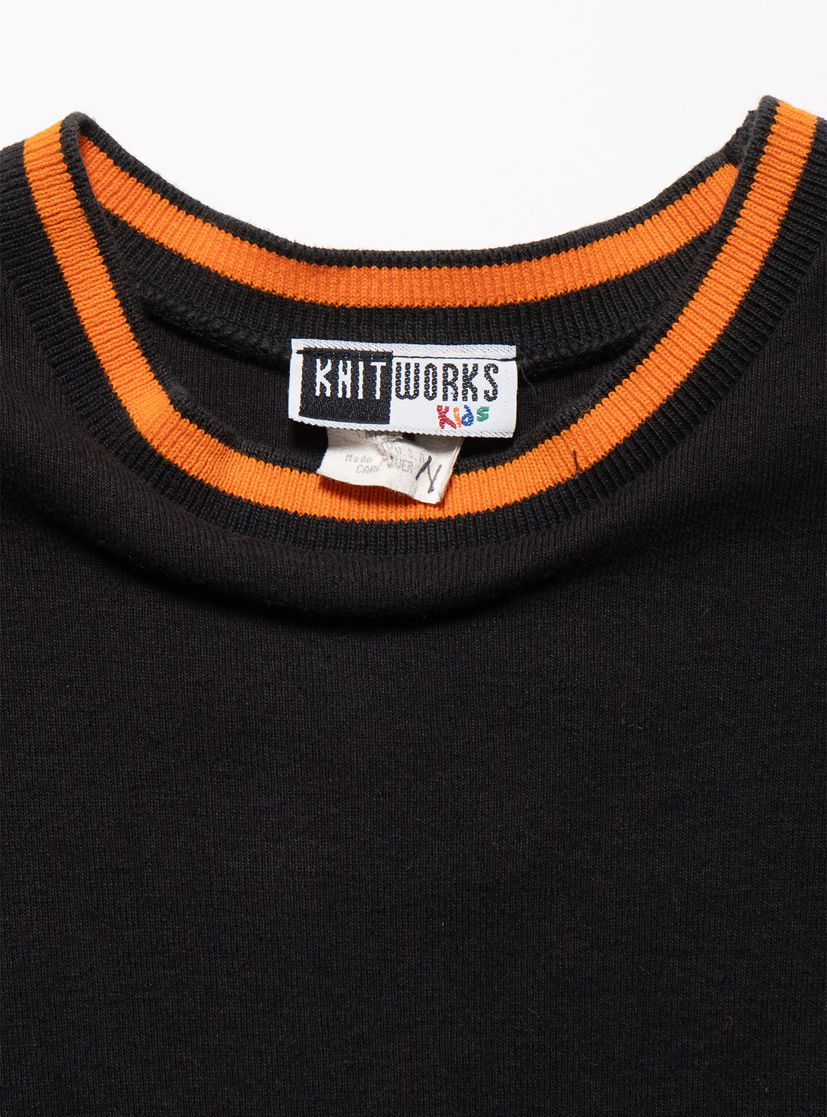 Vintage Knitworks Kids Black Mini Dress - Image 3