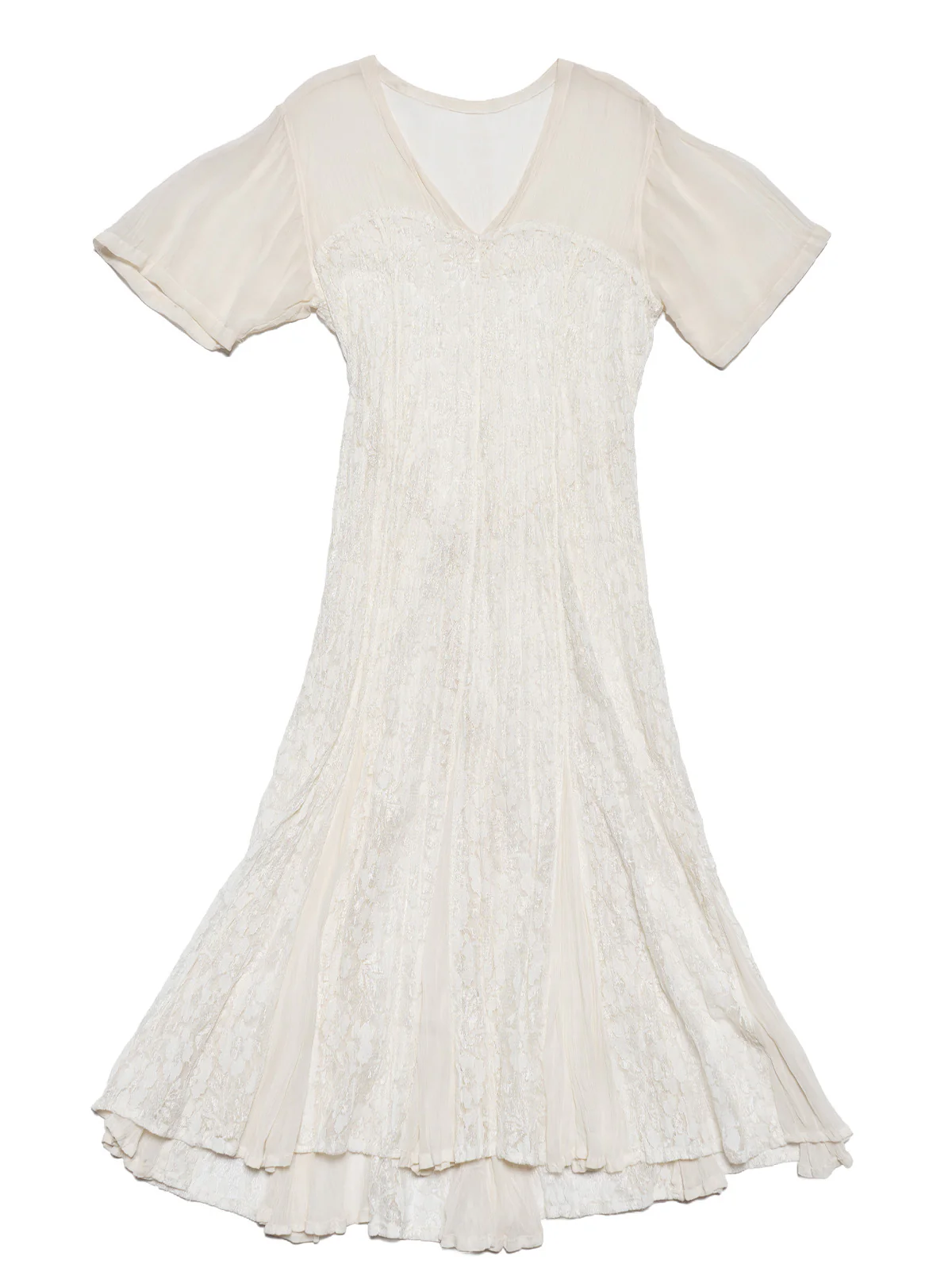 Vintage Lace Floral Dress