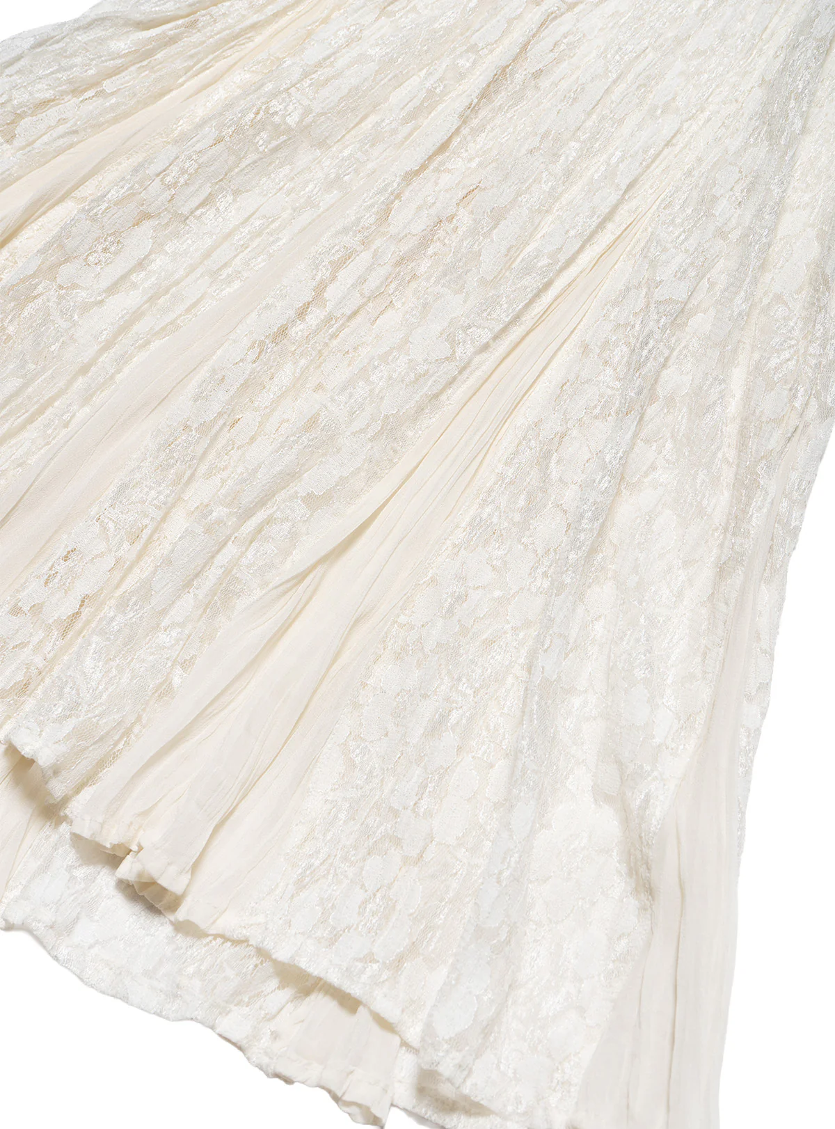 Vintage Lace Floral Dress - Image 3