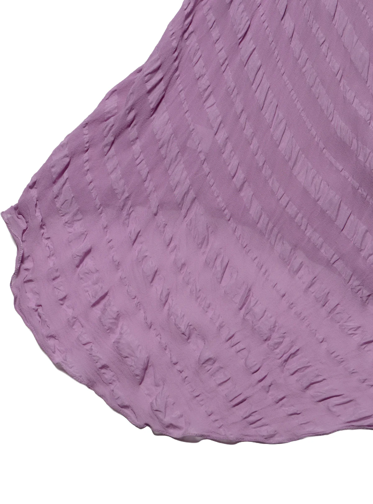 Vintage Lavender Gharani Strok Bias Dress - Image 3