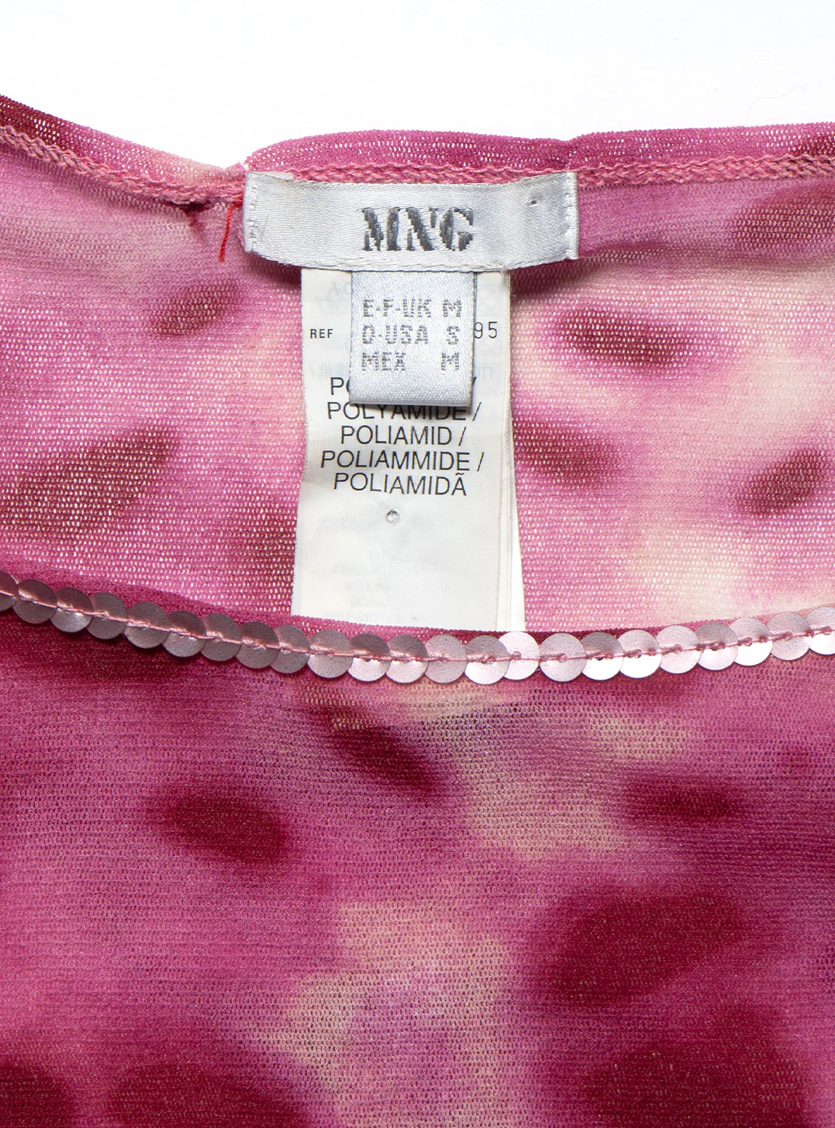 Vintage MNG 3/4 Sleeve Top - Image 3