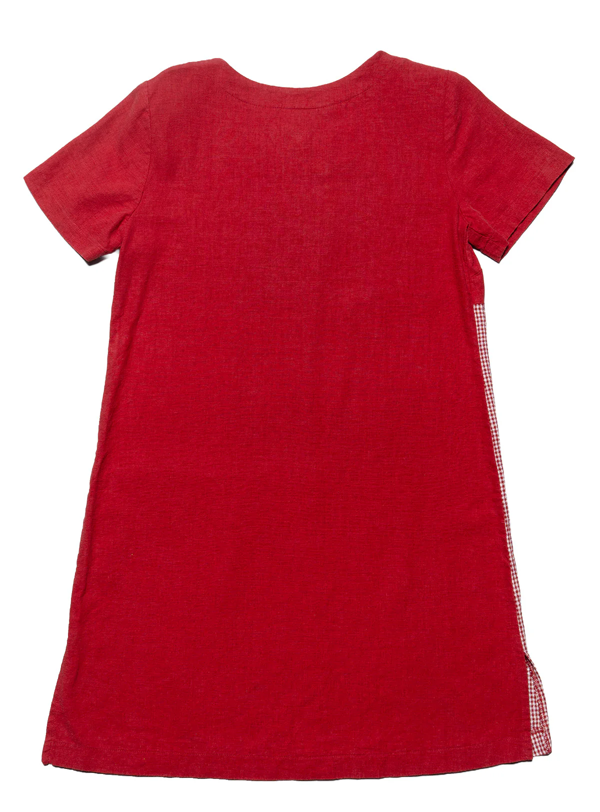 Vintage Naturally Petite Red Patchwork Dress - Image 5