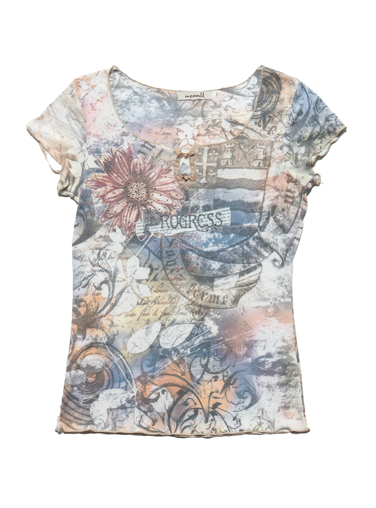 Vintage Oneworld Progess Top