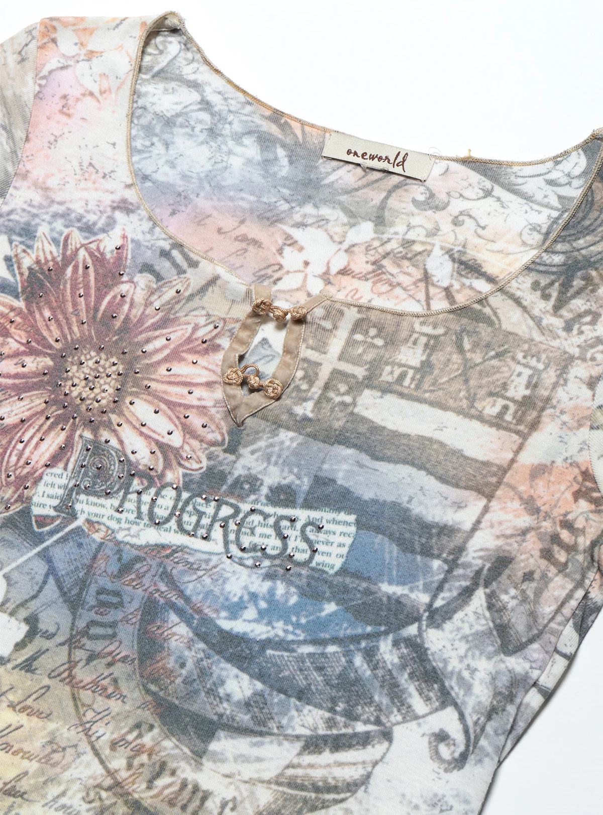 Vintage Oneworld Progess Top - Image 2
