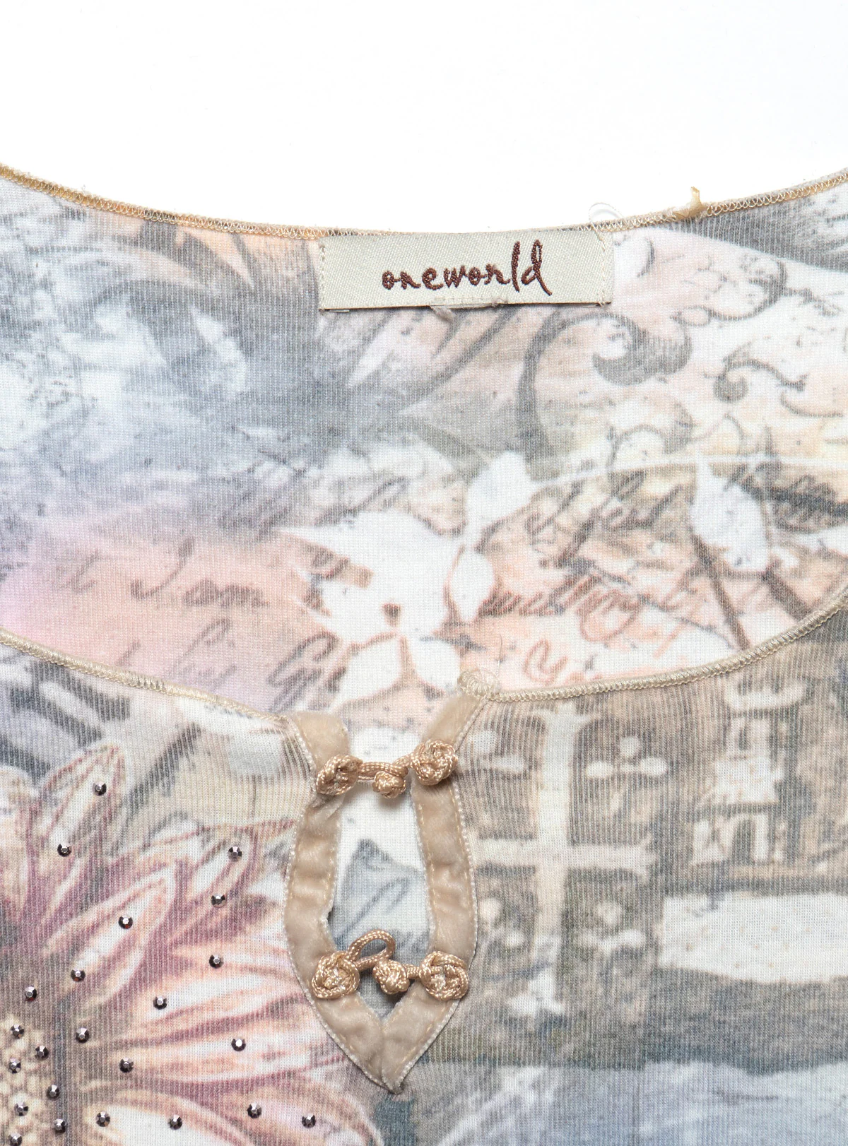 Vintage Oneworld Progess Top - Image 3