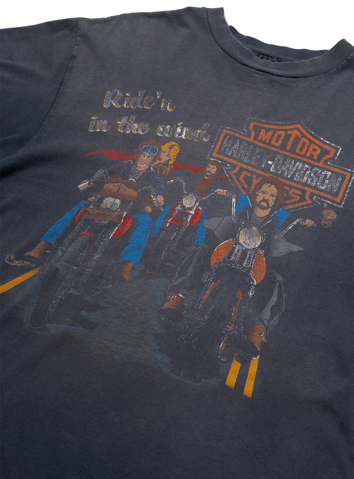 Vintage Ride'n in the Wind Tee - Image 2