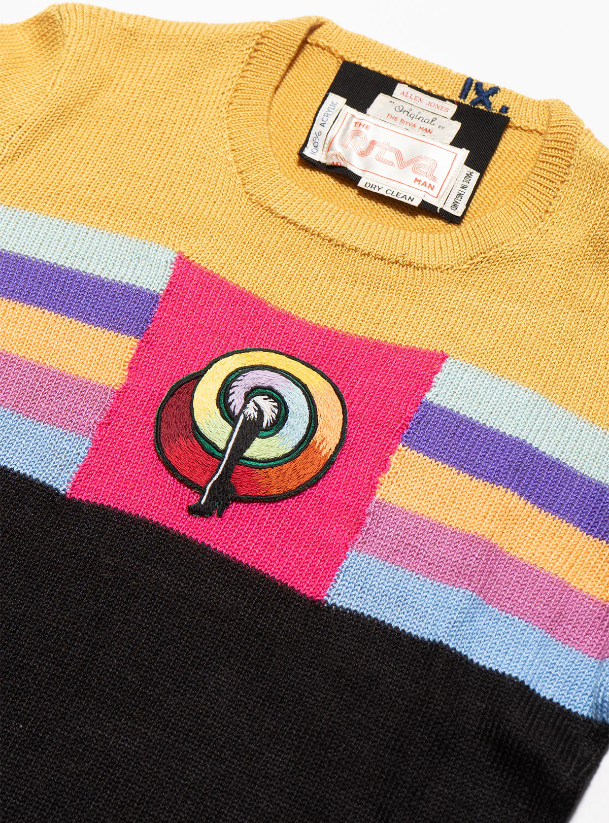 Vintage Ritva Man by Allen Jones 'Sheer Magic' Sweater, 1971 - Image 2