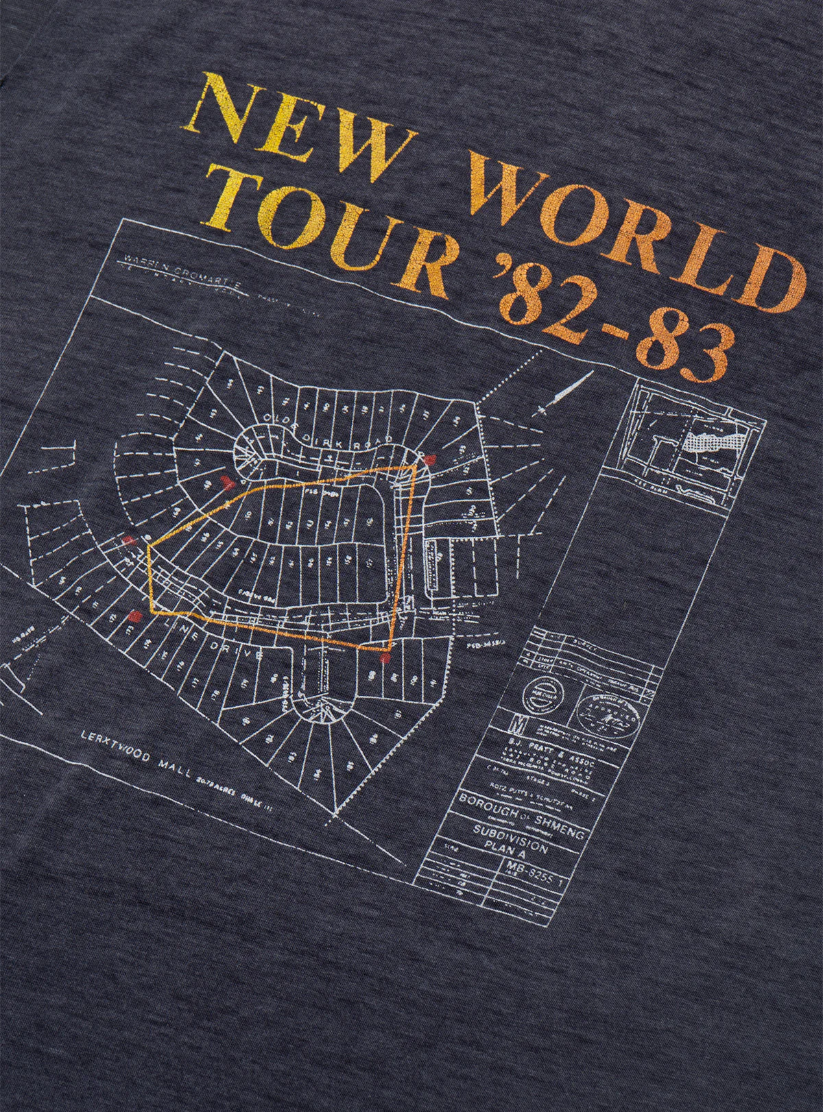 Vintage Rush Signals Tour Sleeveless Tee - Image 4