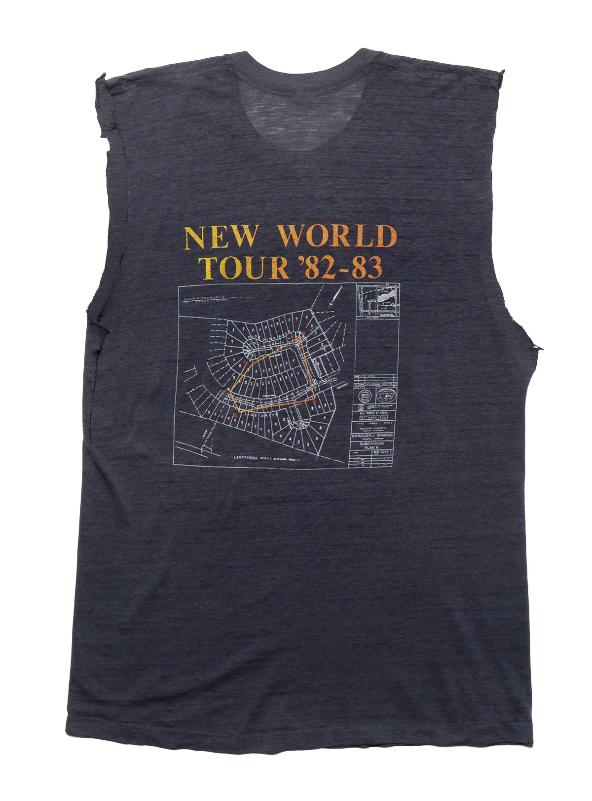 Vintage Rush Signals Tour Sleeveless Tee - Image 5