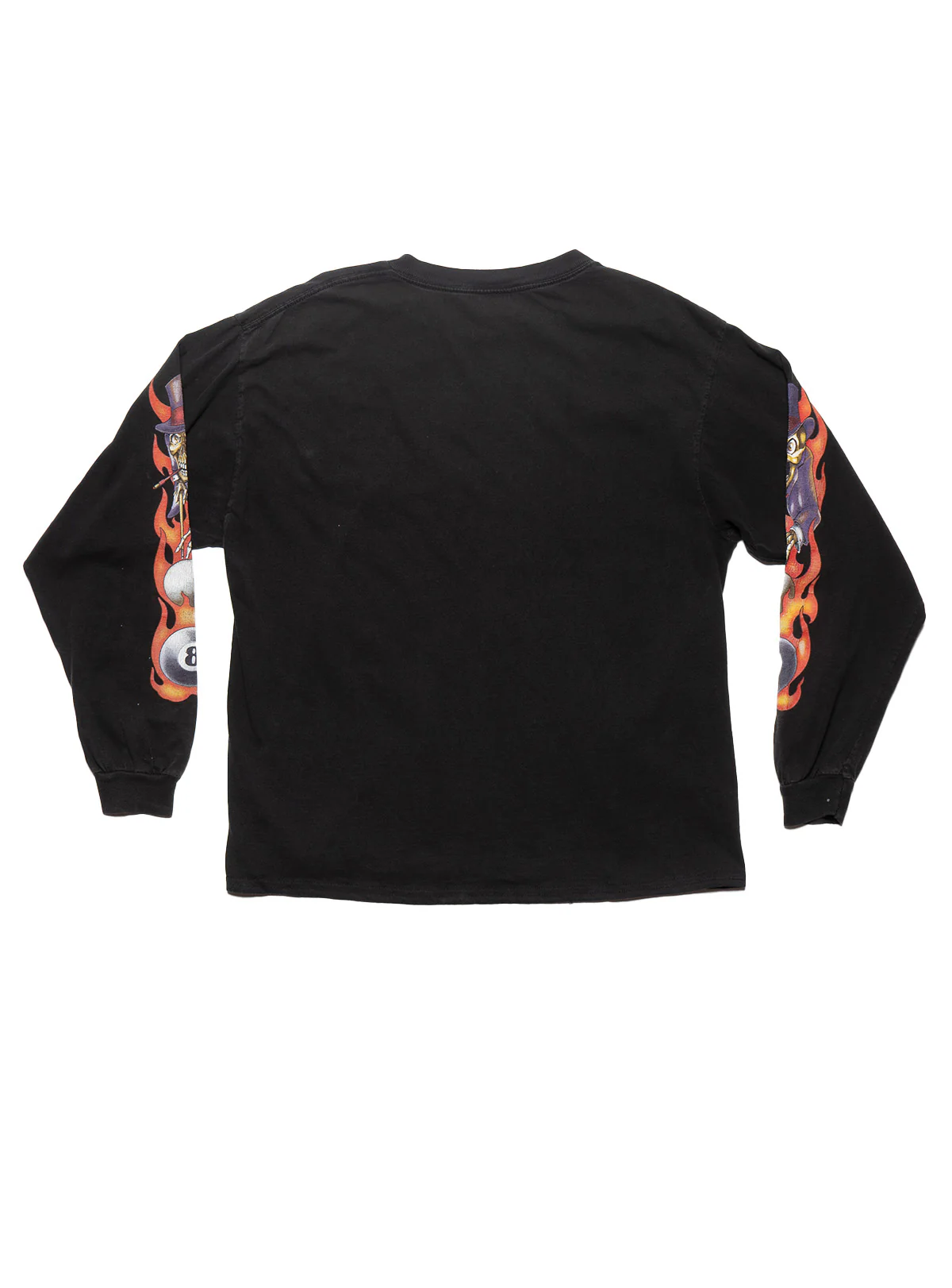 Vintage Skeleton 8 Ball Long Sleeve Tee - Image 6