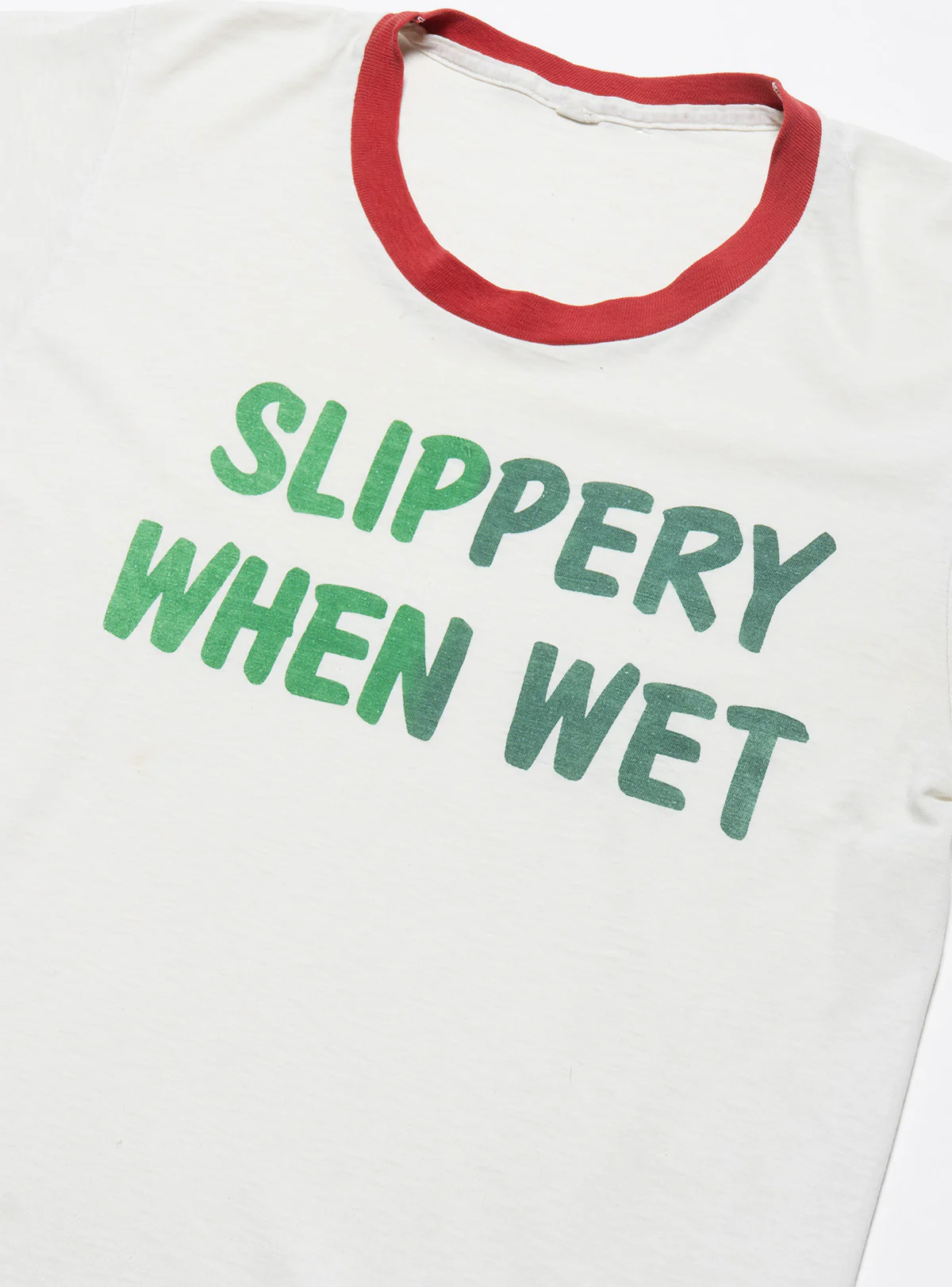 Vintage Slippery When Wet Tee - Image 2