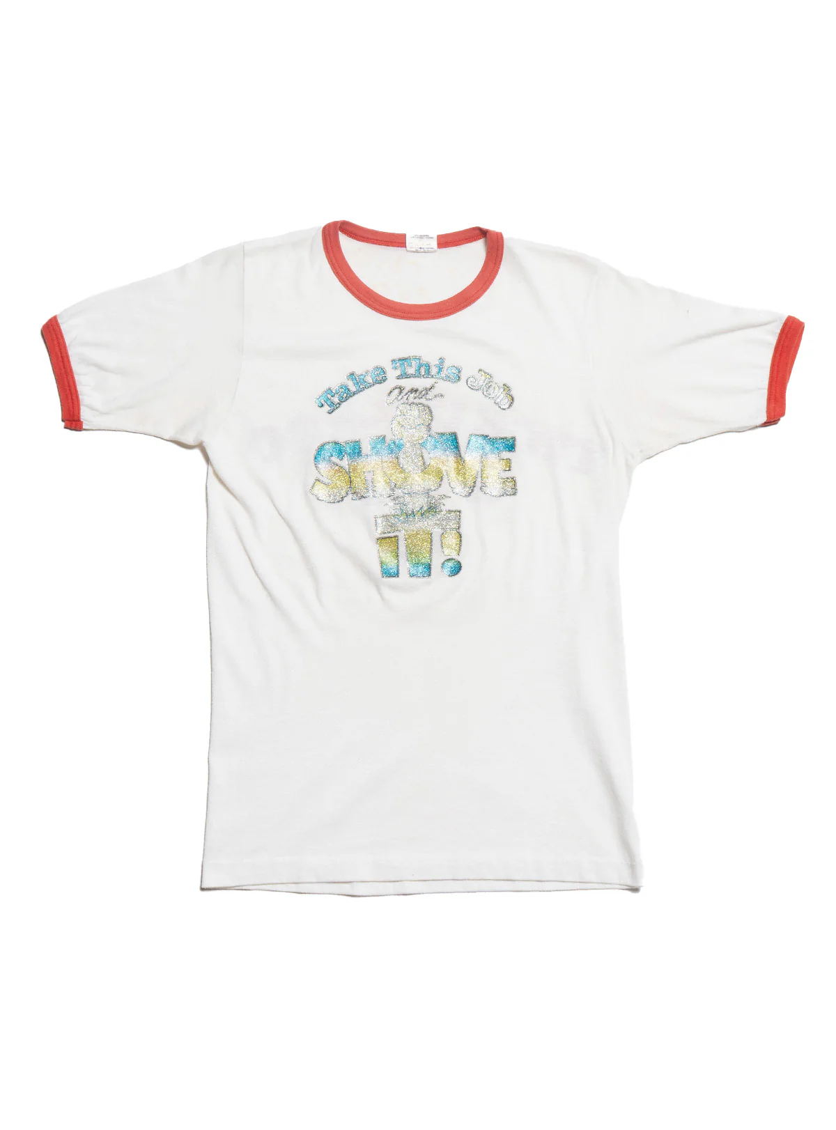 Vintage Take This Job And Shove It Tee