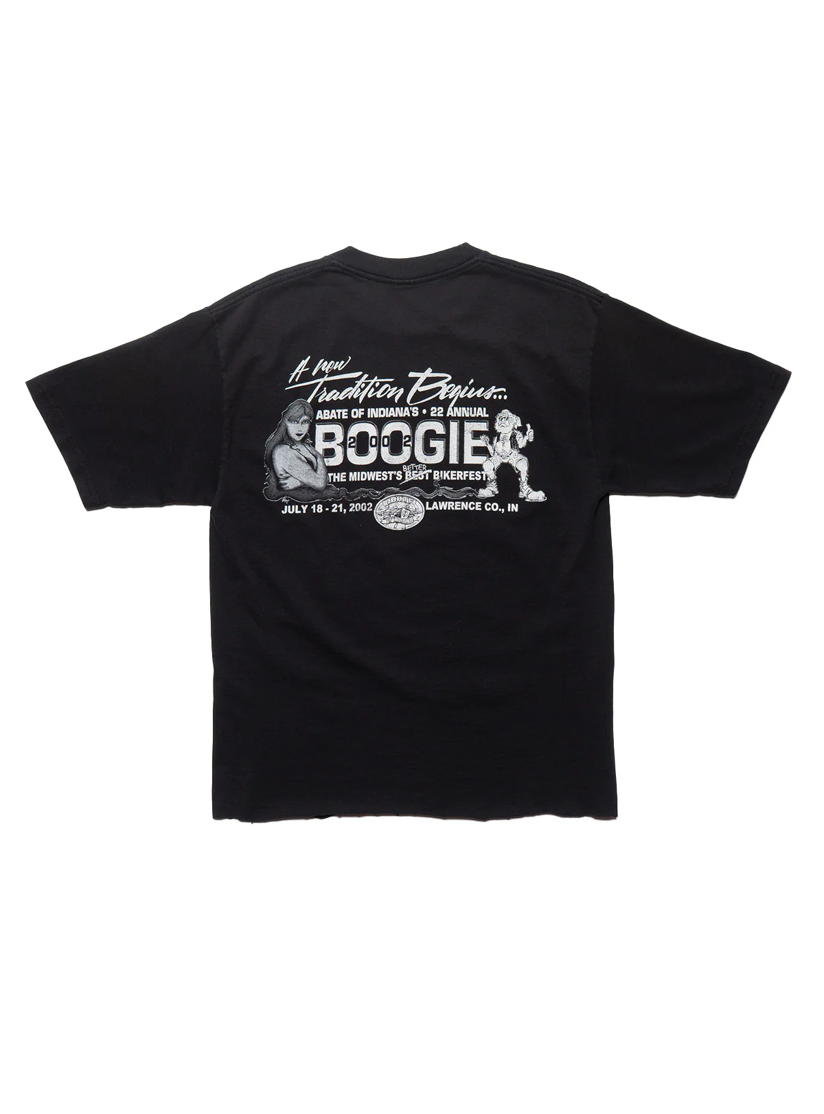 Vintage The Original Boogie Survivor 2002 Tee - Image 4