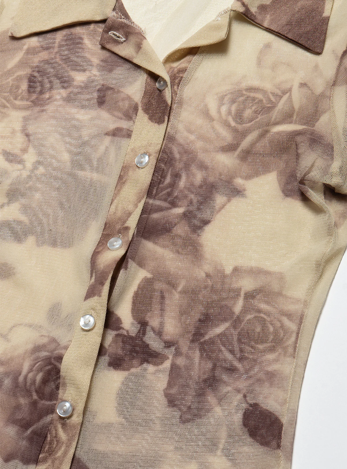 Vintage The White House Rose Blouse - Image 2