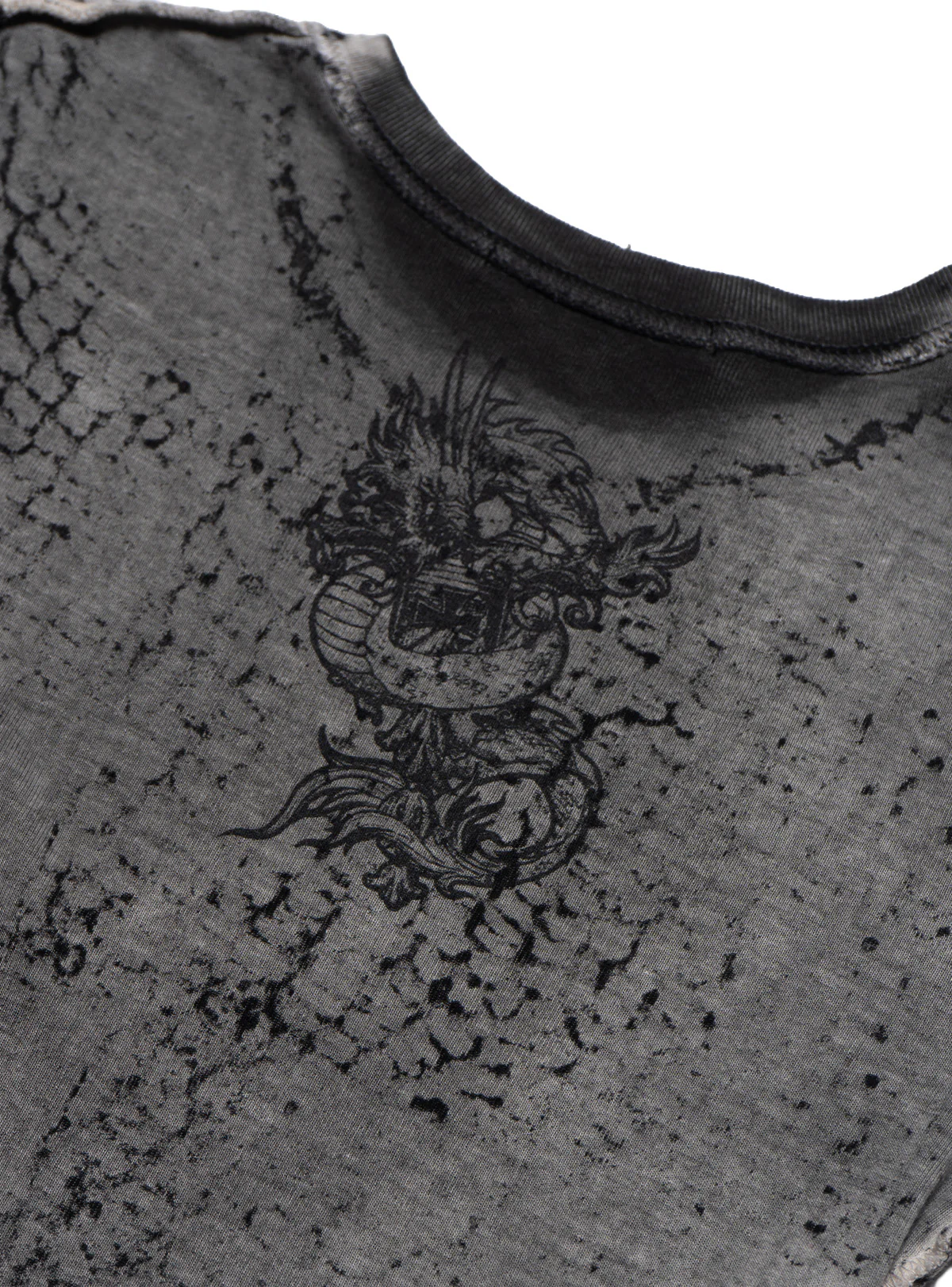 Vintage West Coast Choppers Dragon Tee Grey - Image 5