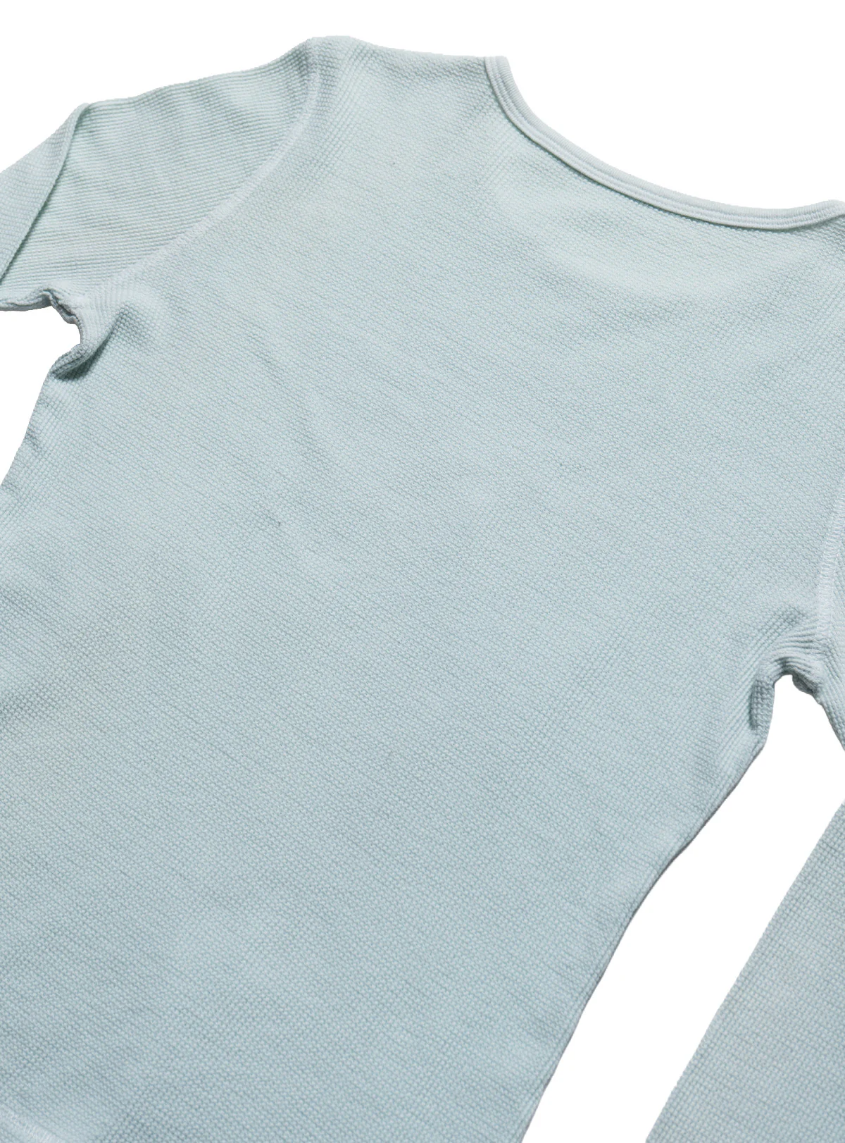 Vintage West Coast Choppers Long Sleeve Waffle Top Blue - Image 4