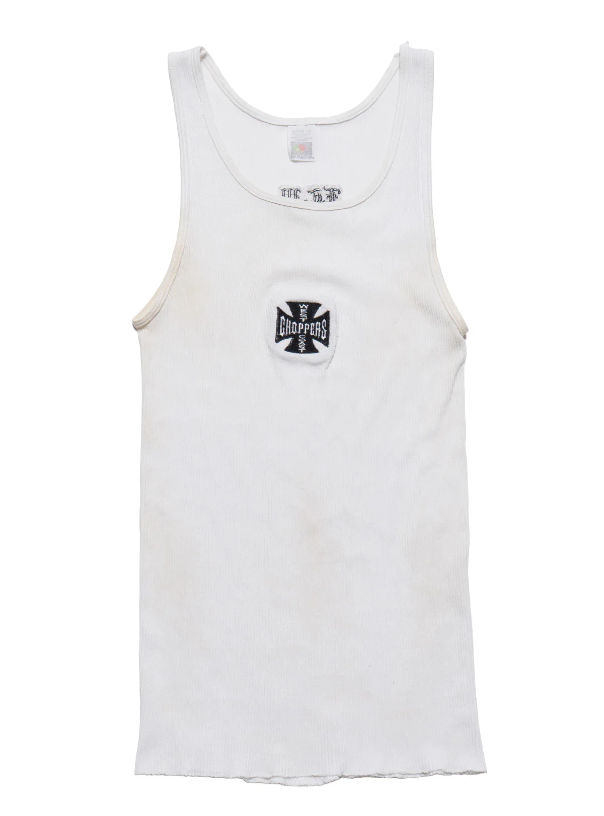 Vintage West Coast Choppers Tank Top White