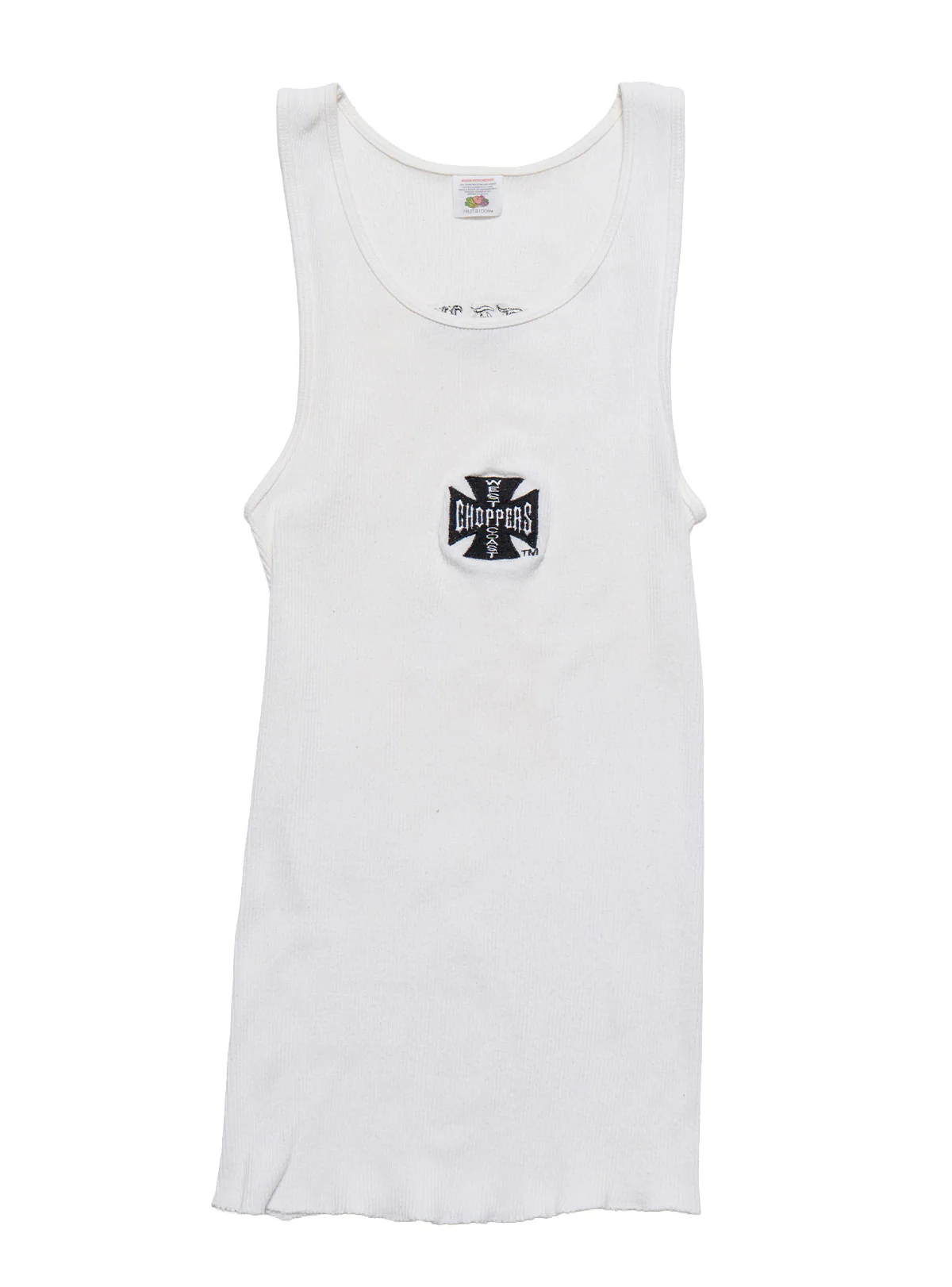 Vintage West Coast Choppers Tank Top White
