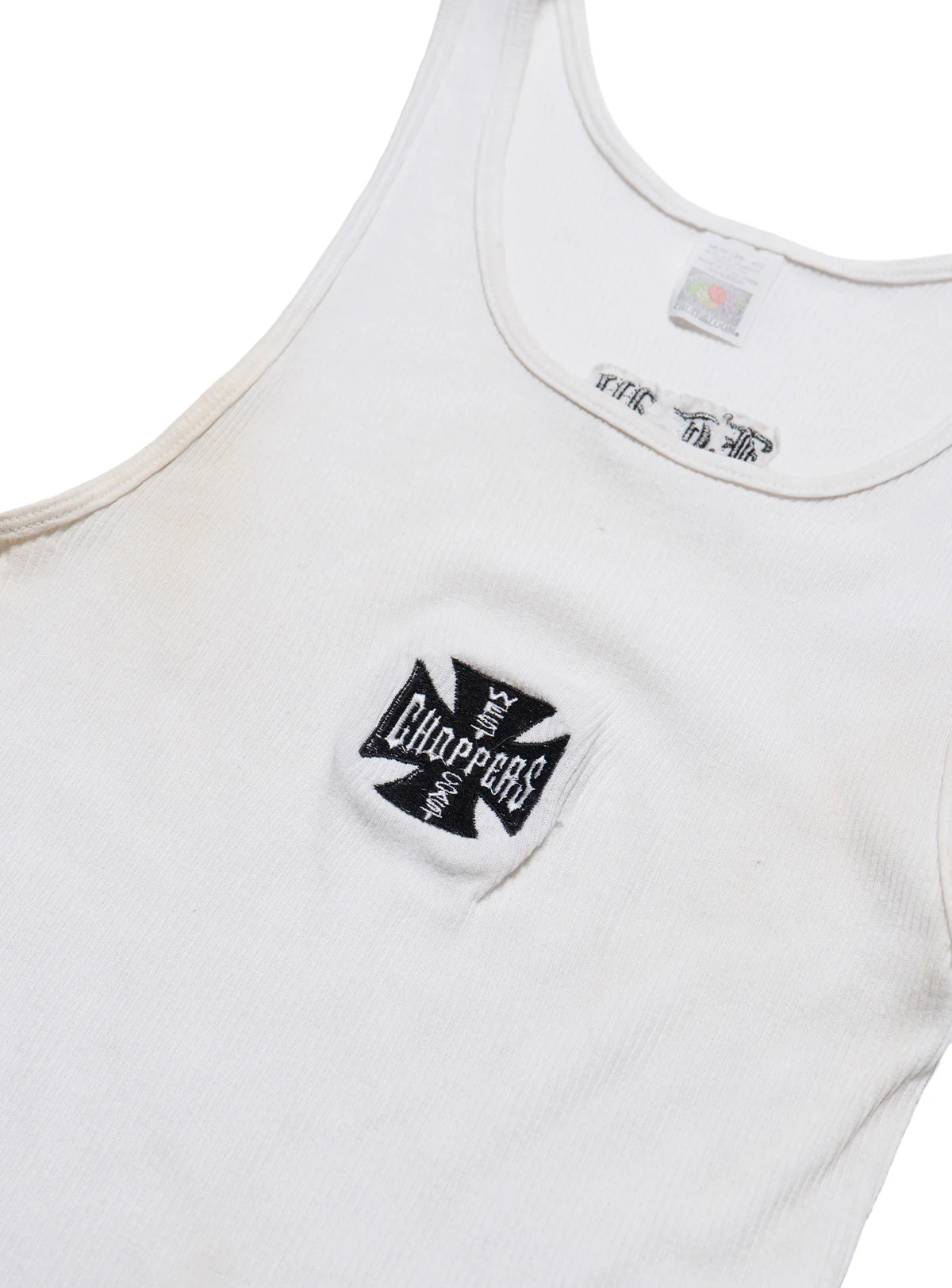 Vintage West Coast Choppers Tank Top White - Image 2