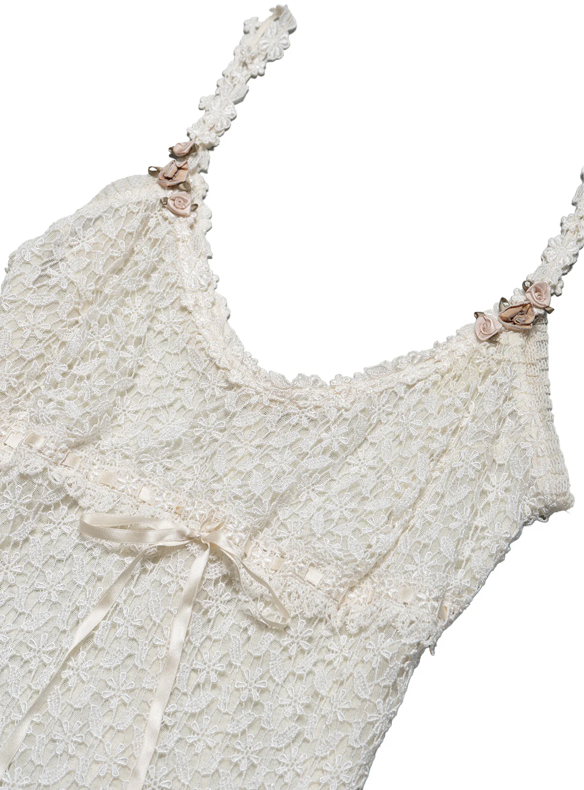 Vintage White Claire Pettibone Lace Camisole - Image 2