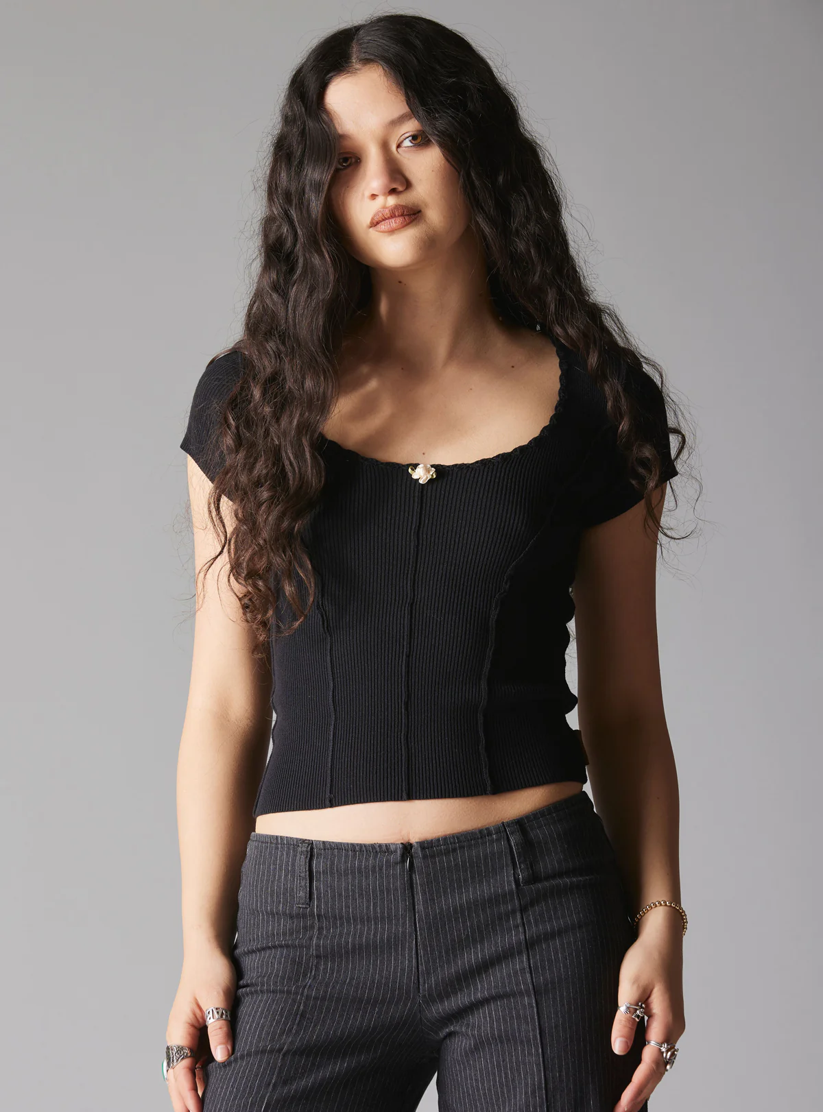 XAE Ribbed Top